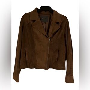 Kate & Mallory Brown Moto Style Jacket